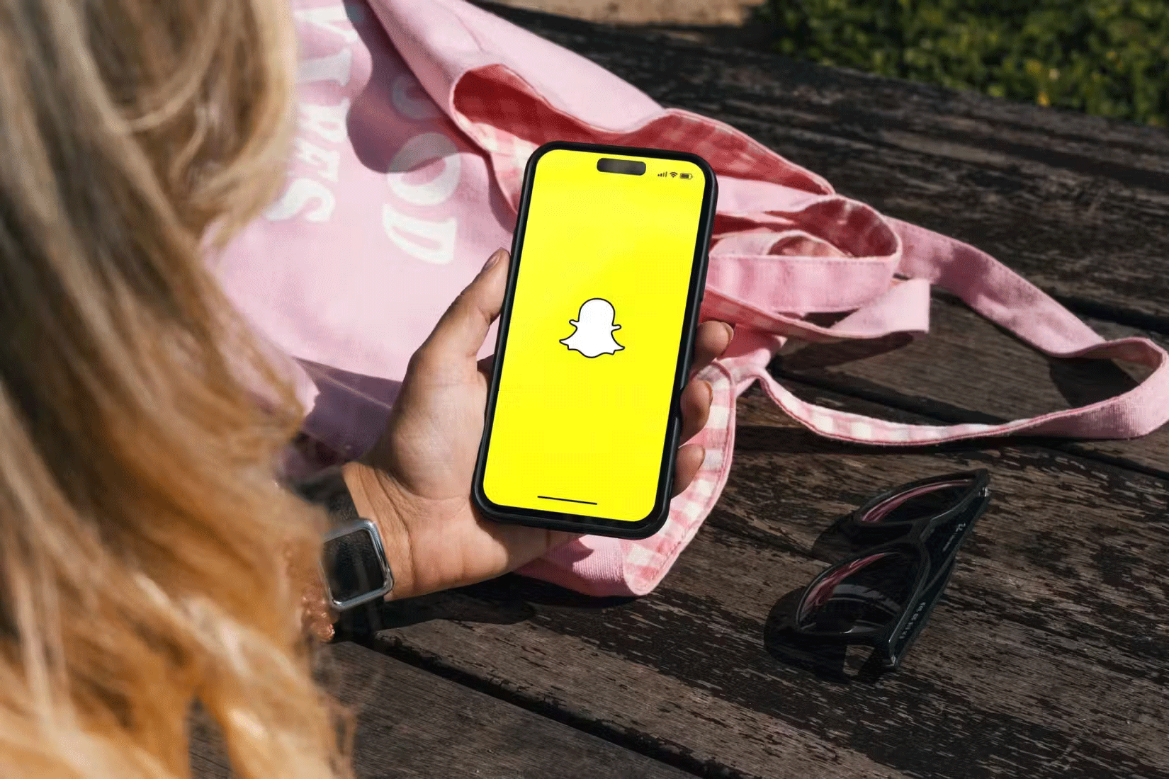 Sử dụng Snapchat trên điện thoại thông minh