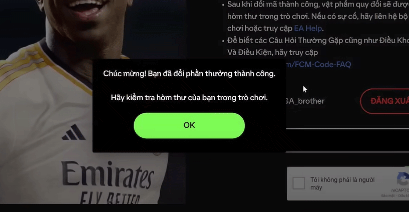 giftcode fc mobile