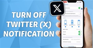 Hướng dẫn tắt thông báo trên X (Twitter)