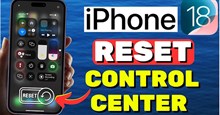 Hướng dẫn reset Control Center trên iPhone