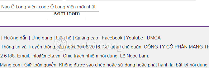 Trang web bảo vệ bởi DMCA