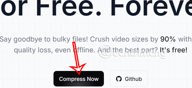 Nén video trên Video Compress