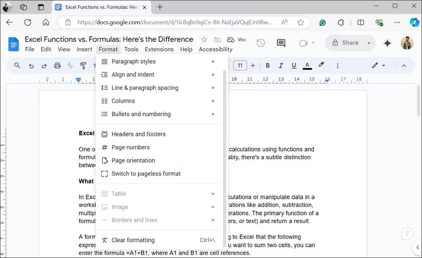 Google Docs ở chế độ ngoại tuyến