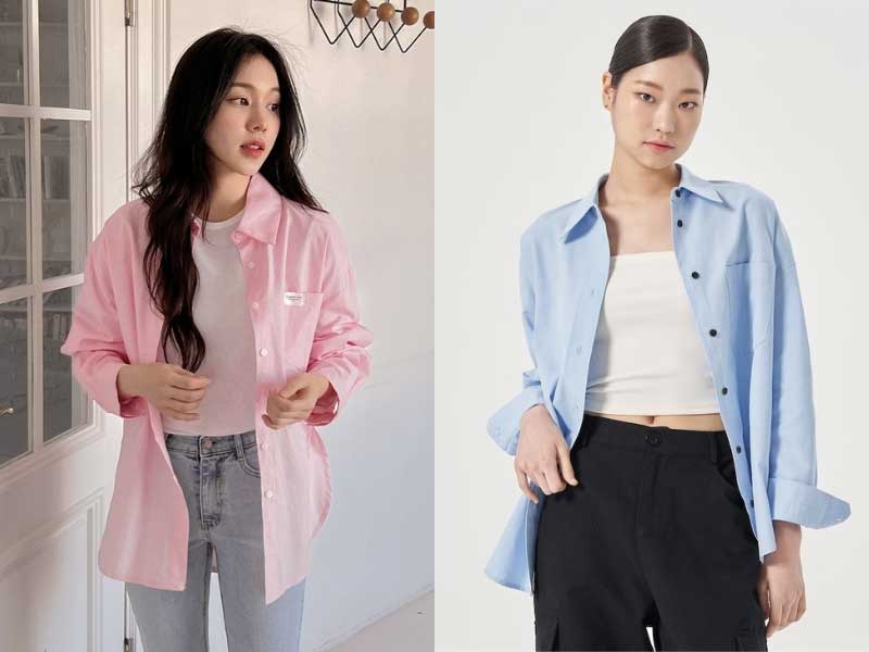 Phối đồ với sơ mi