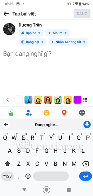 Nhập liệu bằng giọng nói