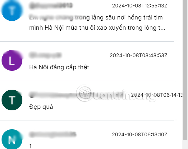 Bình luận video Youtube