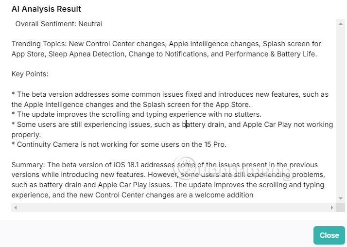 Phân tích bình luận video Youtube