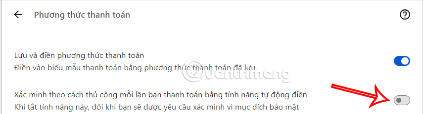  Xác minh theo cách thủ công Chrome