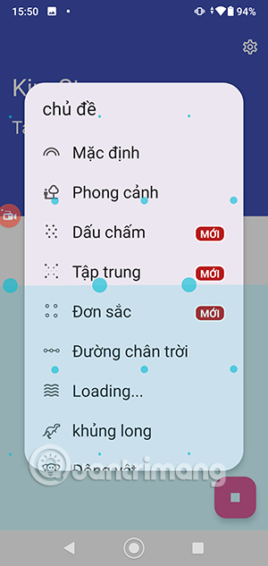 Chọn chủ đề KineStop