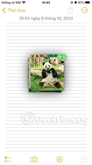 Kéo thả hình ảnh trên iPhone
