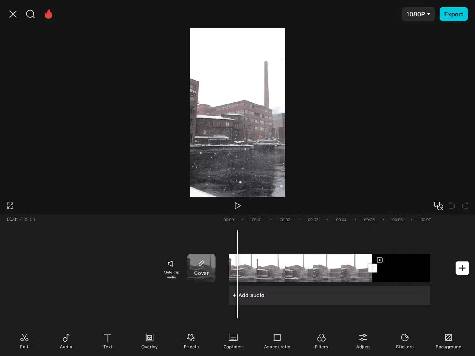 Chỉnh sửa video dạng ngắn trong CapCut