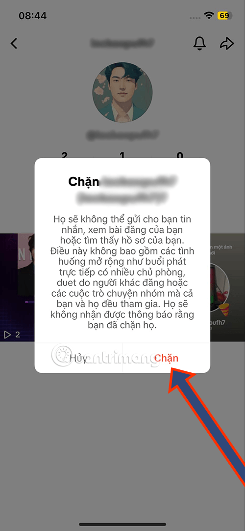 see if you are blocked on tiktok