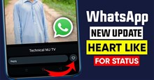 Cách nhấn like cho status WhatsApp