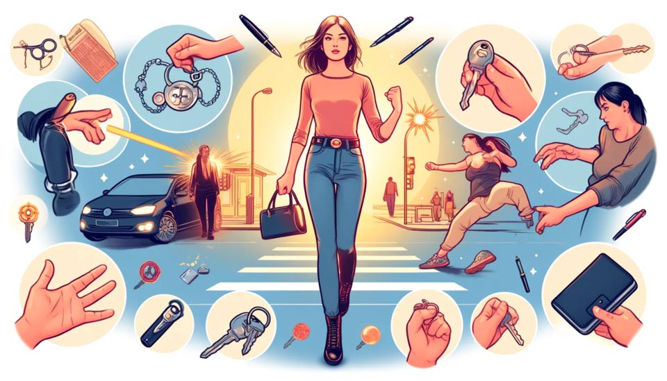 Mẹo bảo vệ an toàn cho chị em phụ nữ