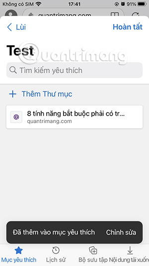 Lưu trang web