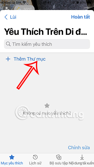 Thêm thư mục 