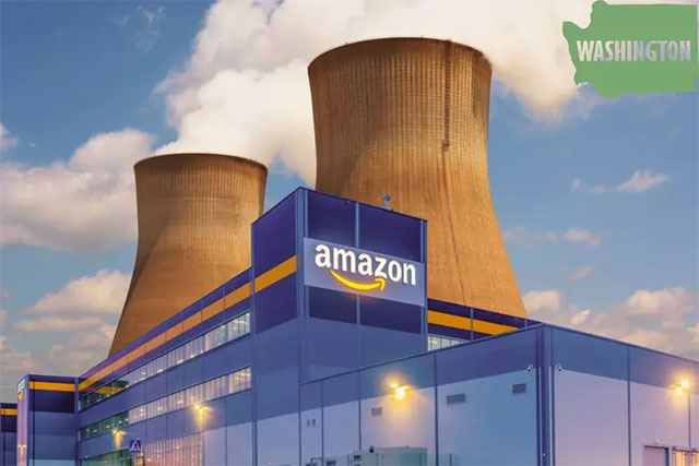 Sau Microsoft và Google, Amazon đầu tư mạnh vào lĩnh vực điện hạt nhân phục vụ vận hành trung tâm dữ liệu