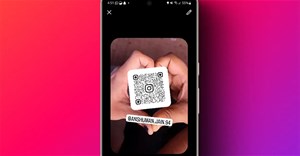 Cách thêm ảnh nền mã QR Instagram cá nhân