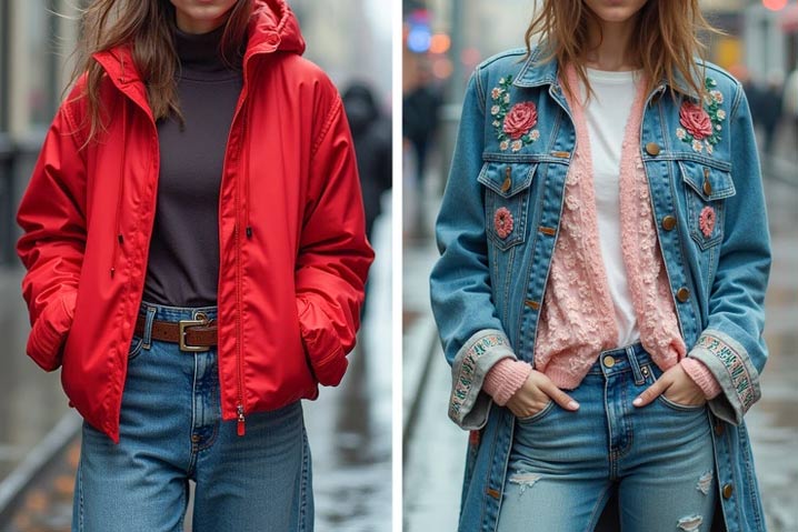 Bí kíp mặc đẹp trong ngày mưa gió