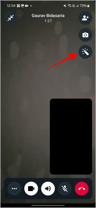 Hiệu ứng gọi video WhatsApp