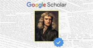 Google Scholar bất ngờ cấp 'email đã xác minh' cho Isaac Newton?