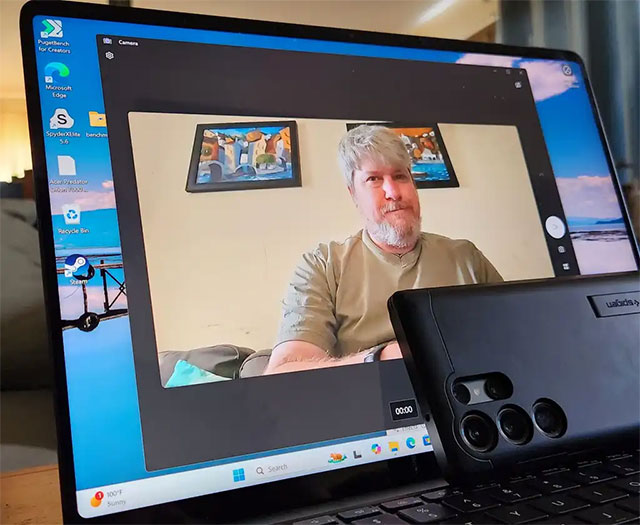 Windows 11 hỗ trợ tính năng cho phép sử dụng điện thoại Android làm webcam không dây