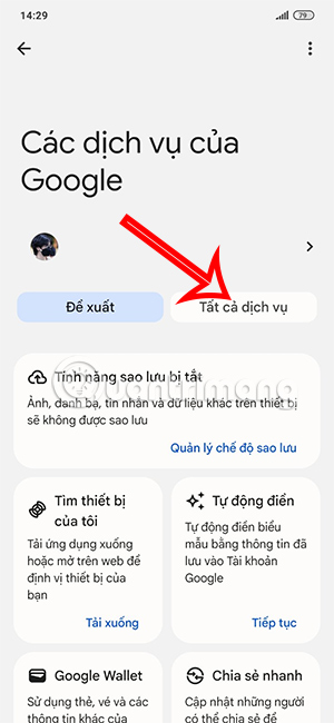 Dịch vụ Google