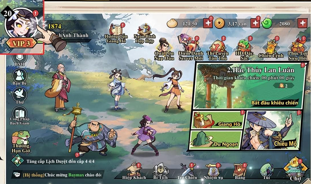 code vo lam dai minh tinh