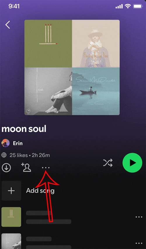 Tùy chỉnh album Spotify 