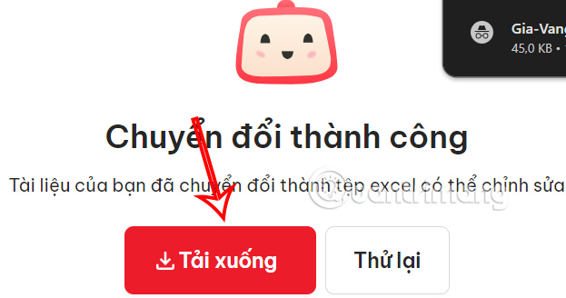 Tải file Excel 