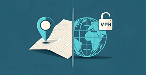 Sự khác biệt giữa vị trí giả và VPN là gì?