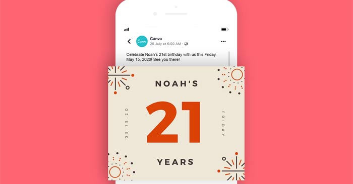 Tạo bài đăng lên Facebook bằng Canva