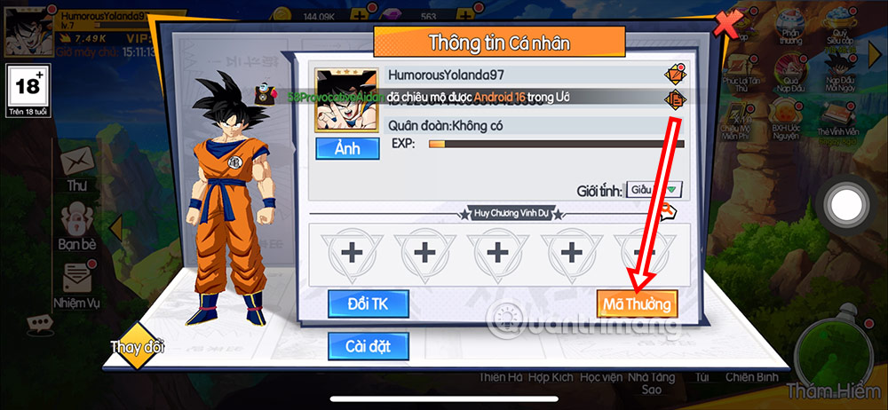 chiến binh siêu cấp code