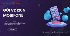 VD120N MobiFone: Cách đăng ký VD120N, hủy gói cước VD120N