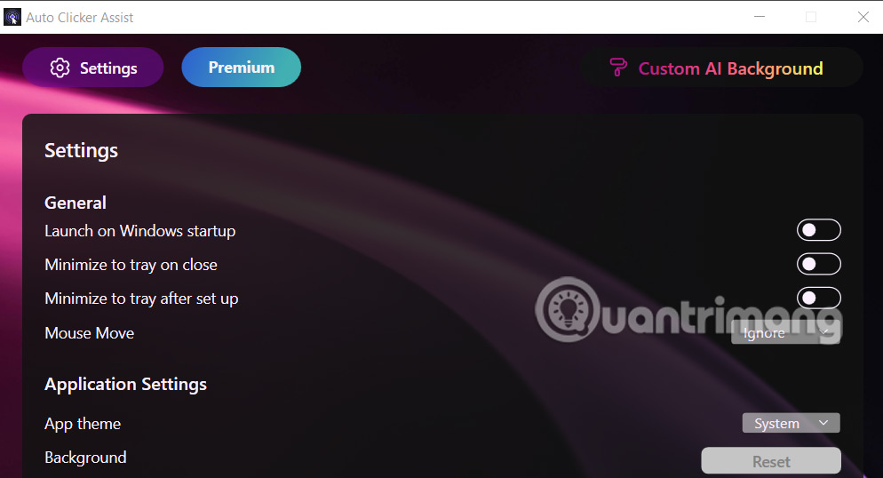 Cài đặt Auto Clicker Assist