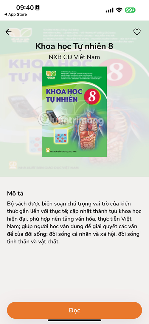 app sách giáo khoa