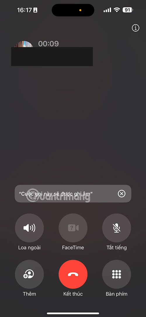 ghi âm cuộc gọi iphone mới nhất