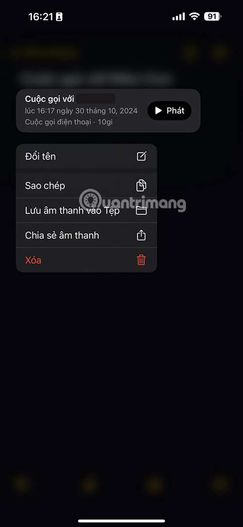 hướng dẫn ghi âm cuộc gọi ios