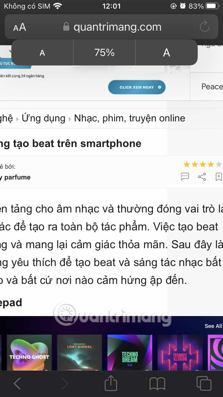 Chỉnh kích thước