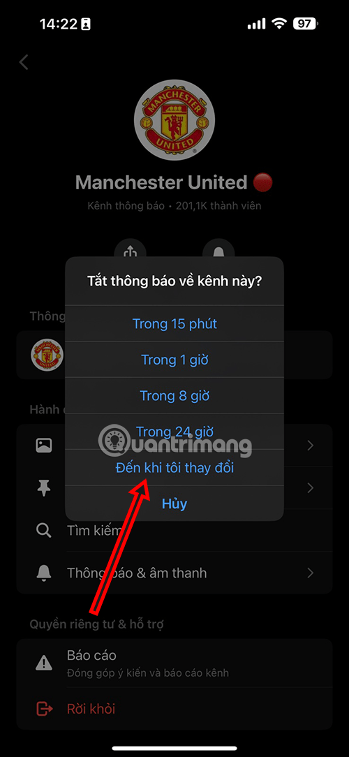 cách hạn chế nhóm trên messenger