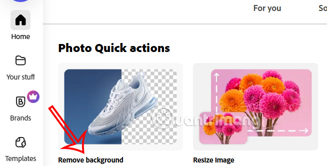 Chỉnh sửa ảnh trên Adobe Express