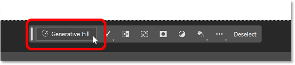Nhấp vào Generative Fill.