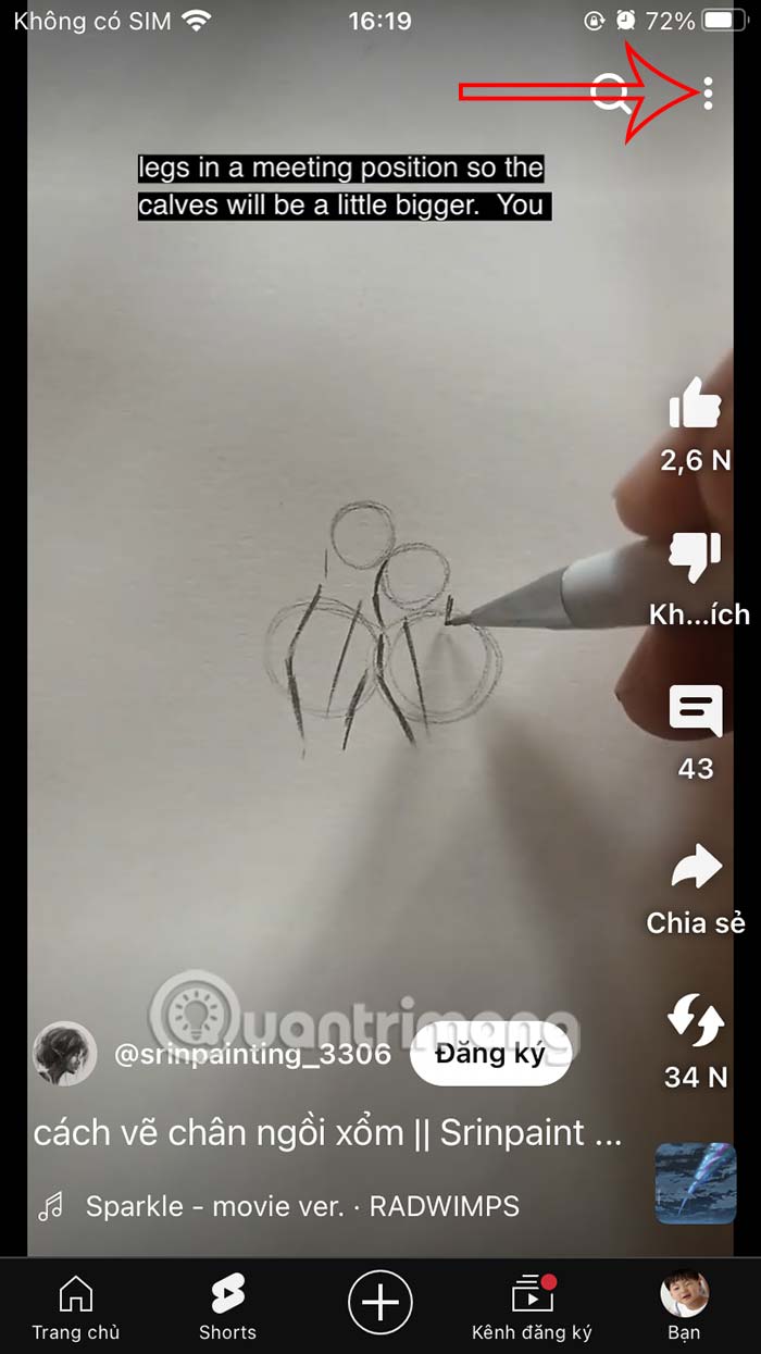 Tùy chỉnh video YouTube Shorts