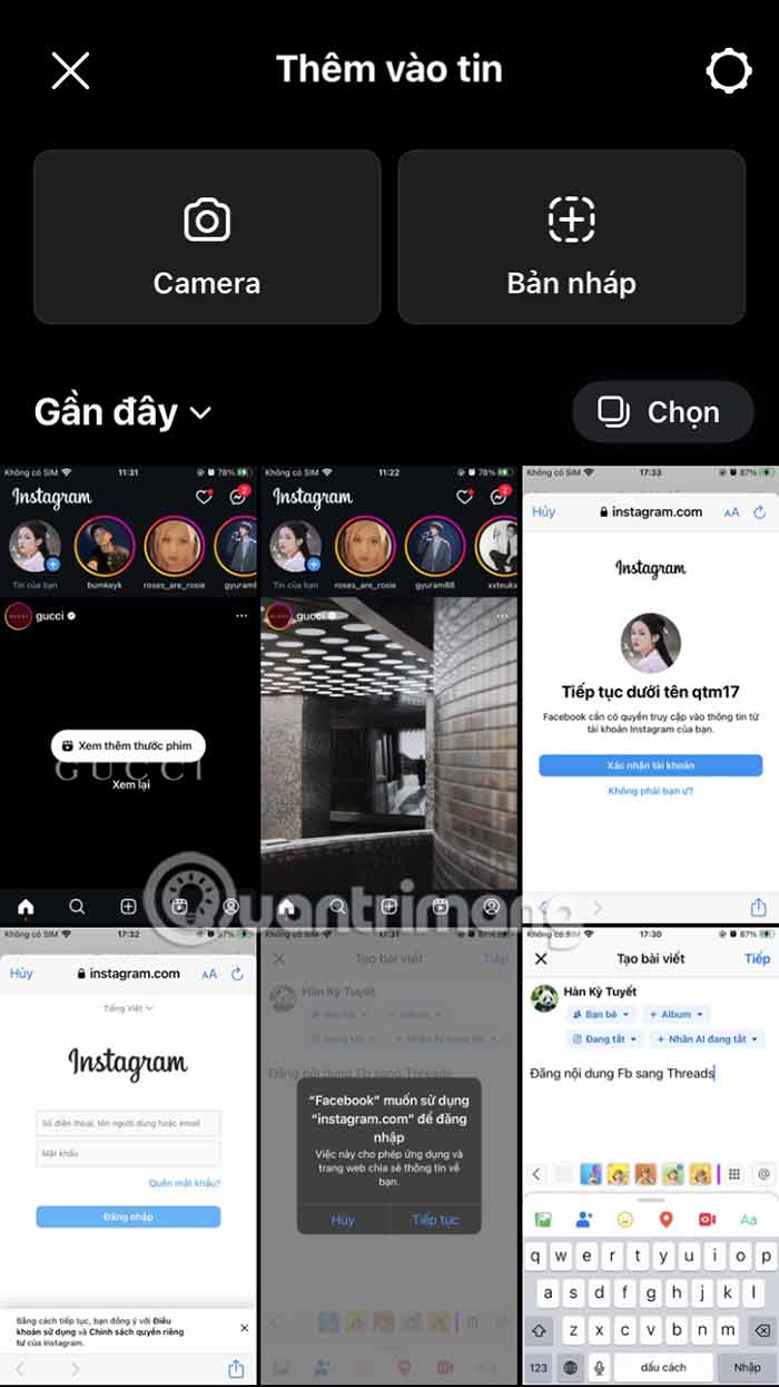 Quay Story Instagram