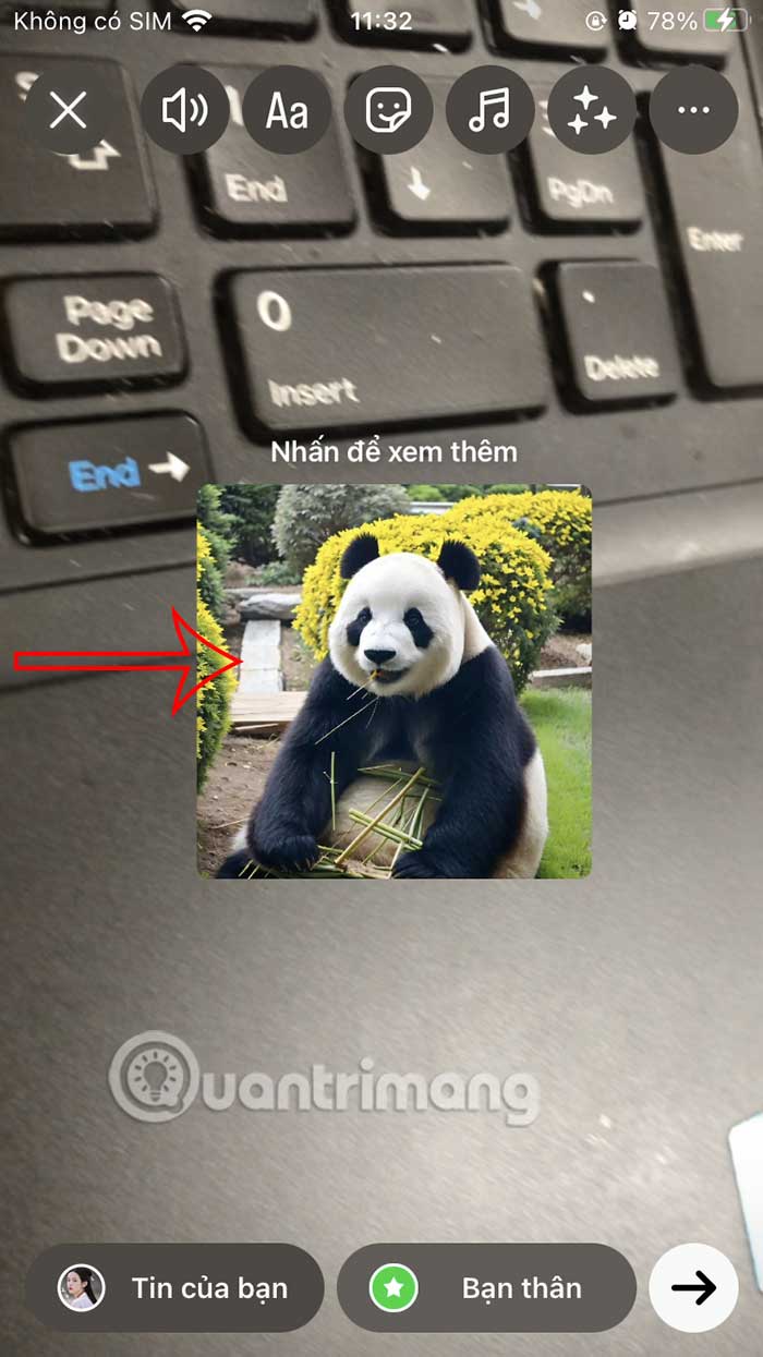 Đăng ảnh cùng video Story Instagram