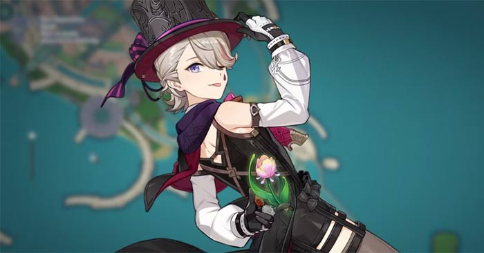 Hoa hồng cầu vồng trong Genshin Impact