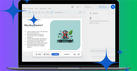 Hướng dẫn sử dụng Gemini trong Google Slides