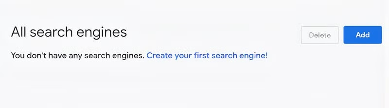 Bước thứ hai trong quá trình tạo công cụ tìm kiếm tùy chỉnh của Google
