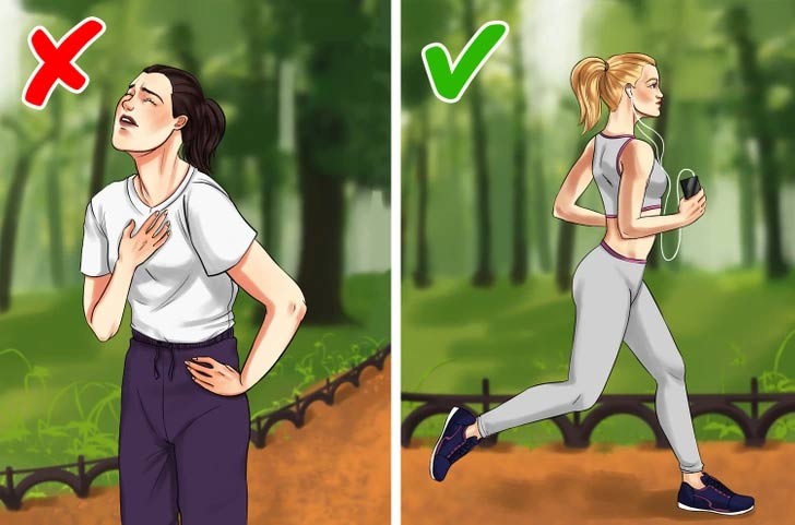 Áo lót giúp bạn thoải mái khi tập thể dục