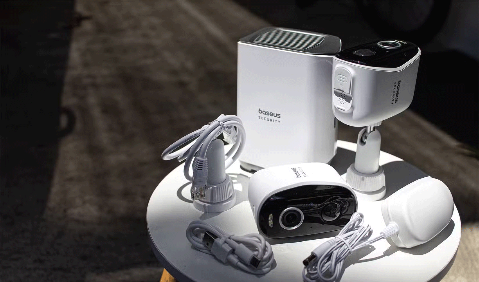 Bộ camera ngoài trời Baseus Security N1 hoàn chỉnh